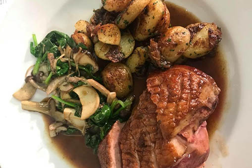 mansfield restaurant main course